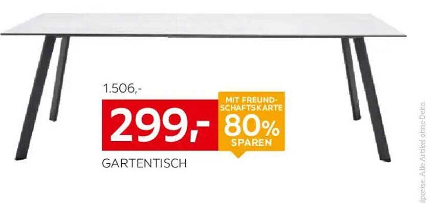 Gartentisch