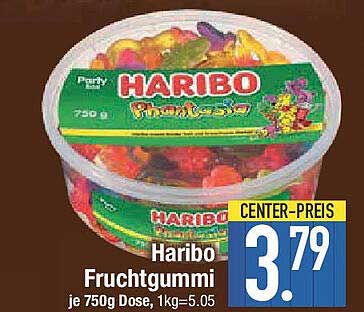 Haribo Fruchtgummi 750g
