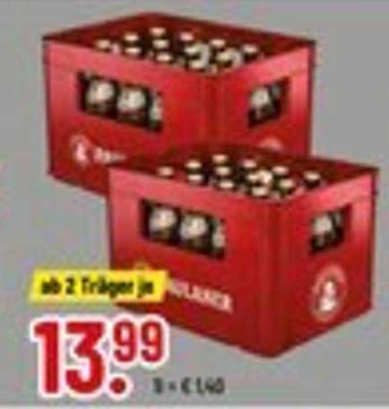 Kastanienbräu Bierkasten Angebot