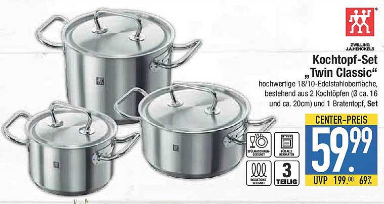 Kochtopf-Set 'Twin Classic'