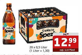 Kronbacher Spezi 20 x 0,5 Liter