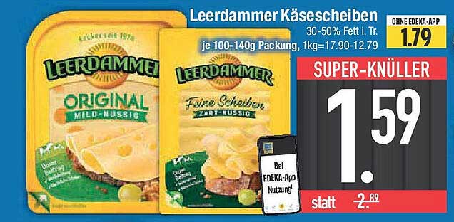 Leerdammer Käse­scheiben - Super-Knüller!