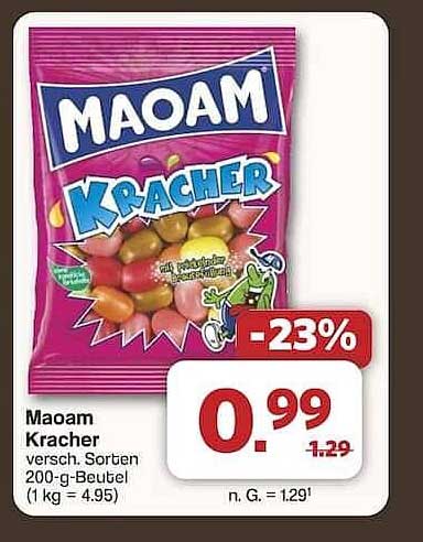 Maoam Kracher 200-g-Beutel