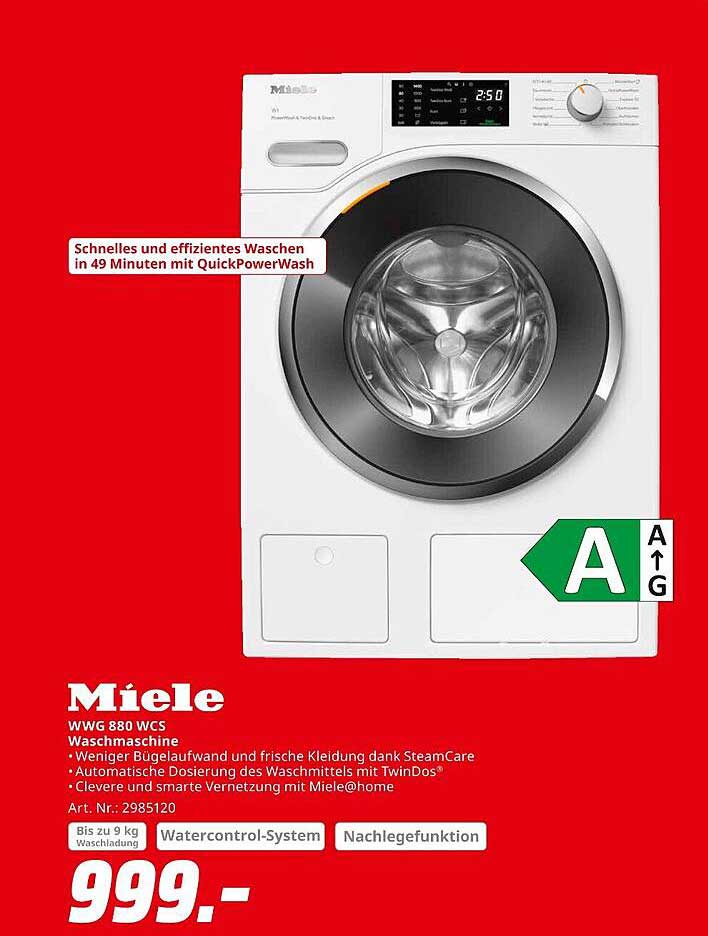 Miele WWG 880 WCS Waschmaschine