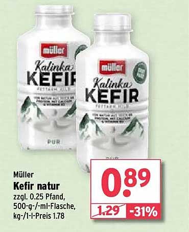 Müller Kefir natur 500 g