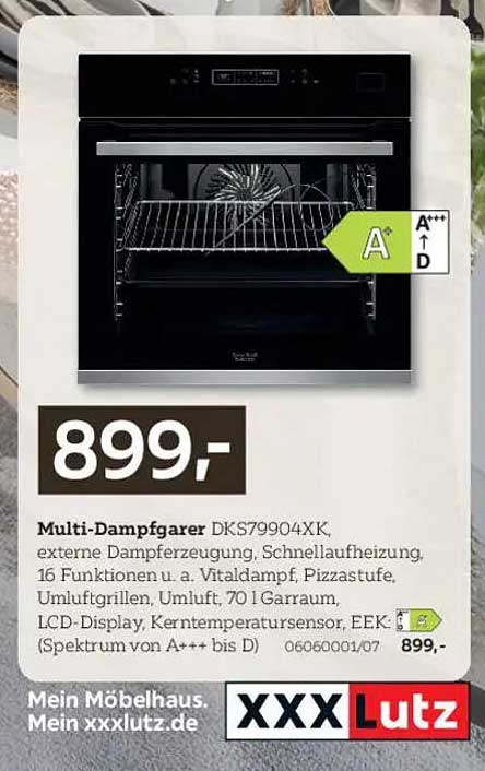 Multi-Dampfgarer DKS799904XK