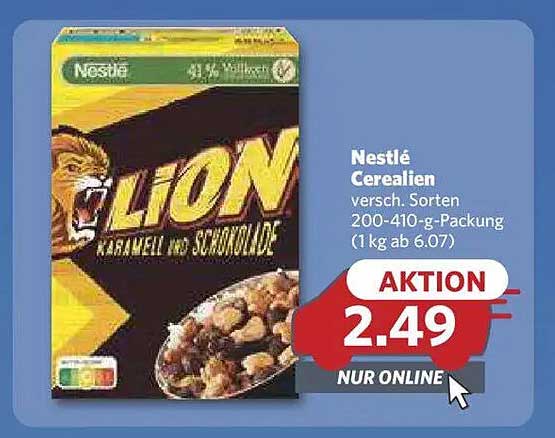 Nestlé Cerealien - Karamell und Schokolade