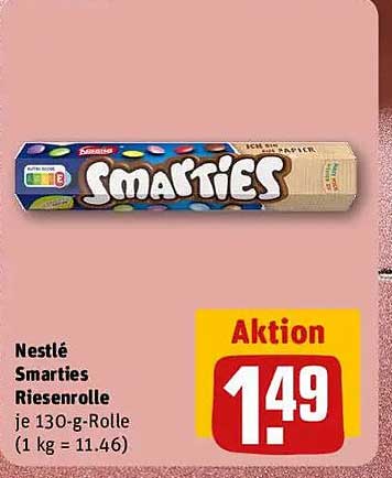 Nestlé Smarties Riesenrolle