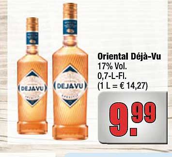Oriental Déjà-Vu 0,7-L-Flasche – 17% Vol.