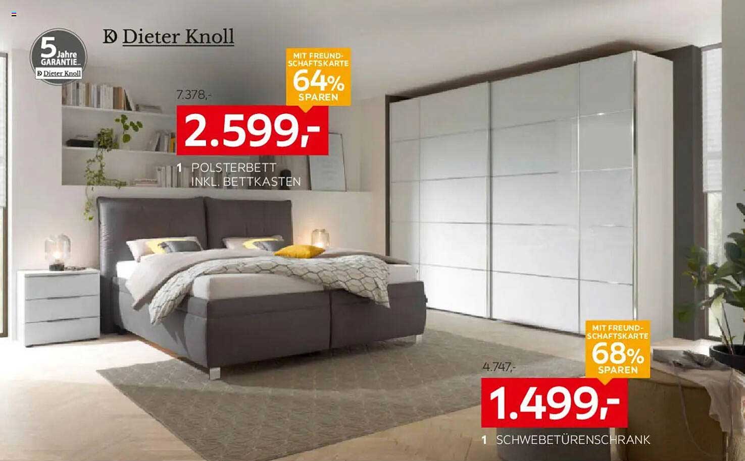 Polsterbett inkl. Bettkasten - Dieter Knoll
