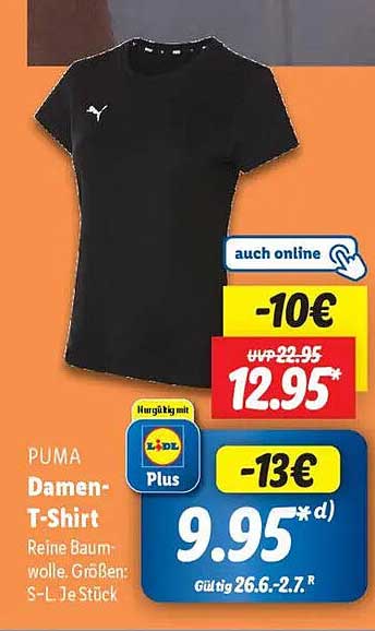 PUMA Damen-T-Shirt