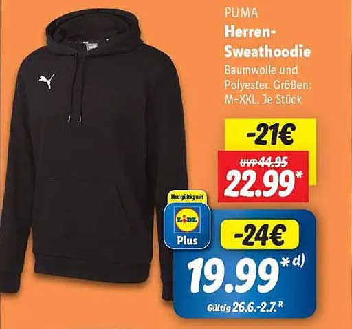 PUMA Herren-Sweathoodie