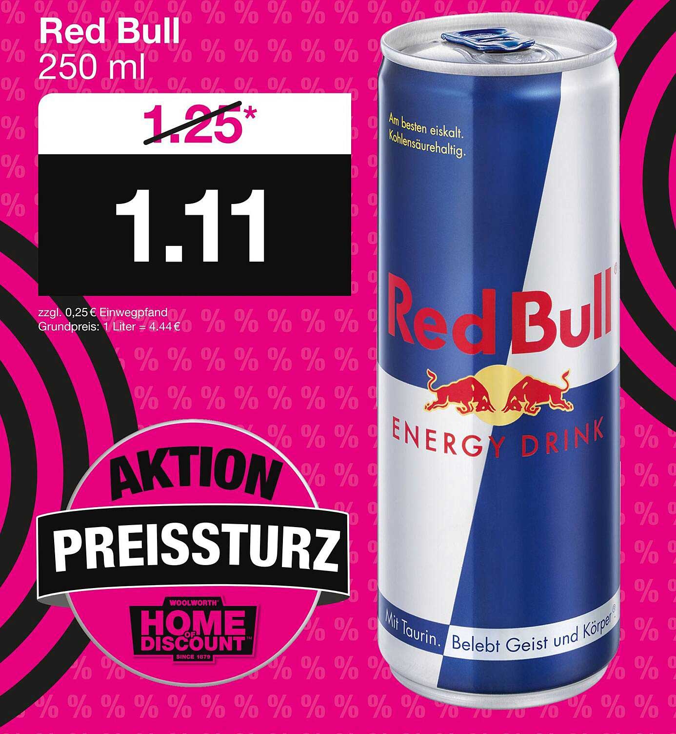 Red Bull 250 ml - Aktionspreis
