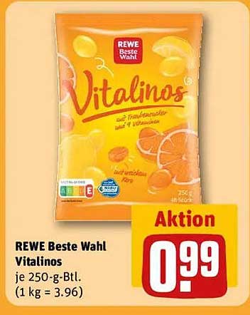 REWE Beste Wahl Vitalinos