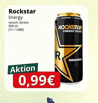 Rockstar Energy Drink 500 ml - Aktion!
