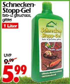 Schnecken-Stopp-Gel farb- und geruchlos, 1 Liter