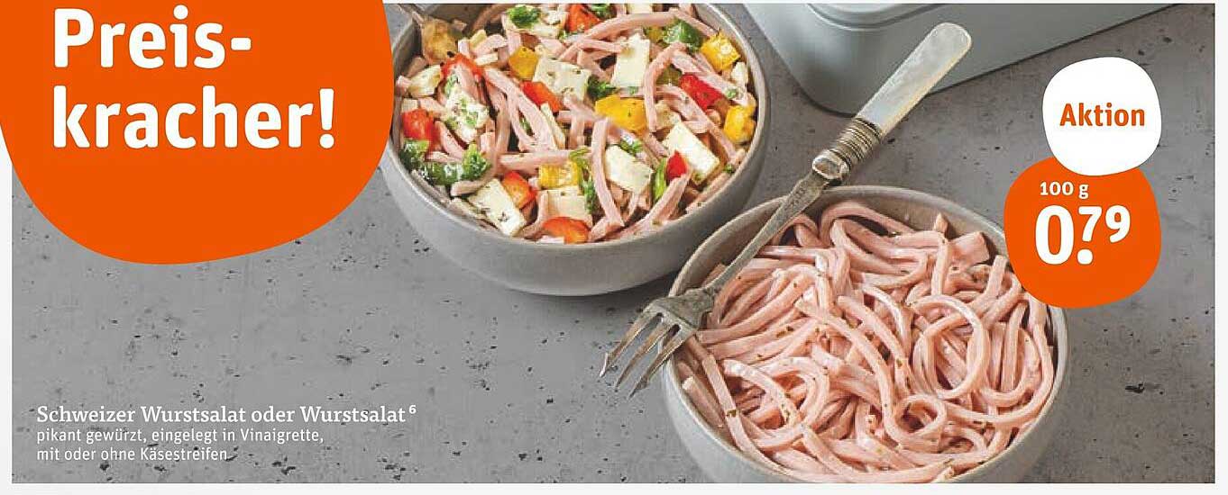 Schweizer Wurstsalat oder Wurstsalat