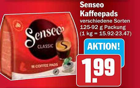 Senseo Kaffeepads - verschiedene Sorten 125-92 g Packung