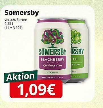 Somersby Blackberry und Apple – Erfrischender Cider für sonnige Tage
