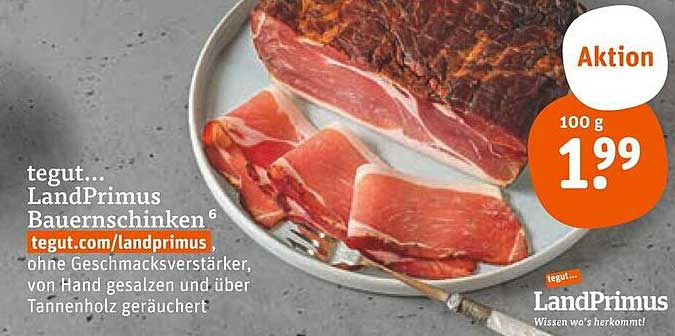 tegut... LandPrimus Bauerschinken