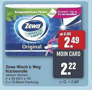 Zewa Wisch & Weg Küchenrolle