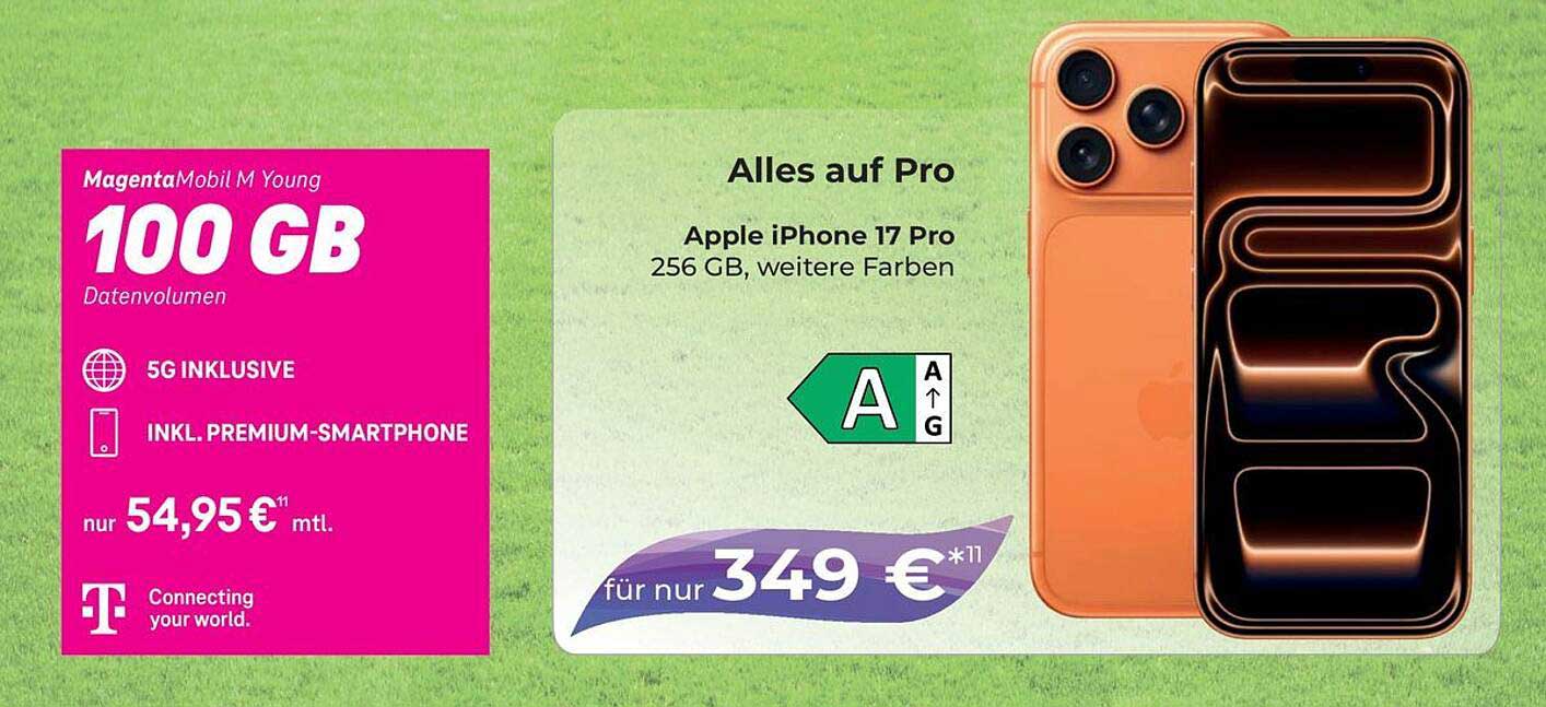 Apple iPhone 17 Pro 256 GB, weitere Farben