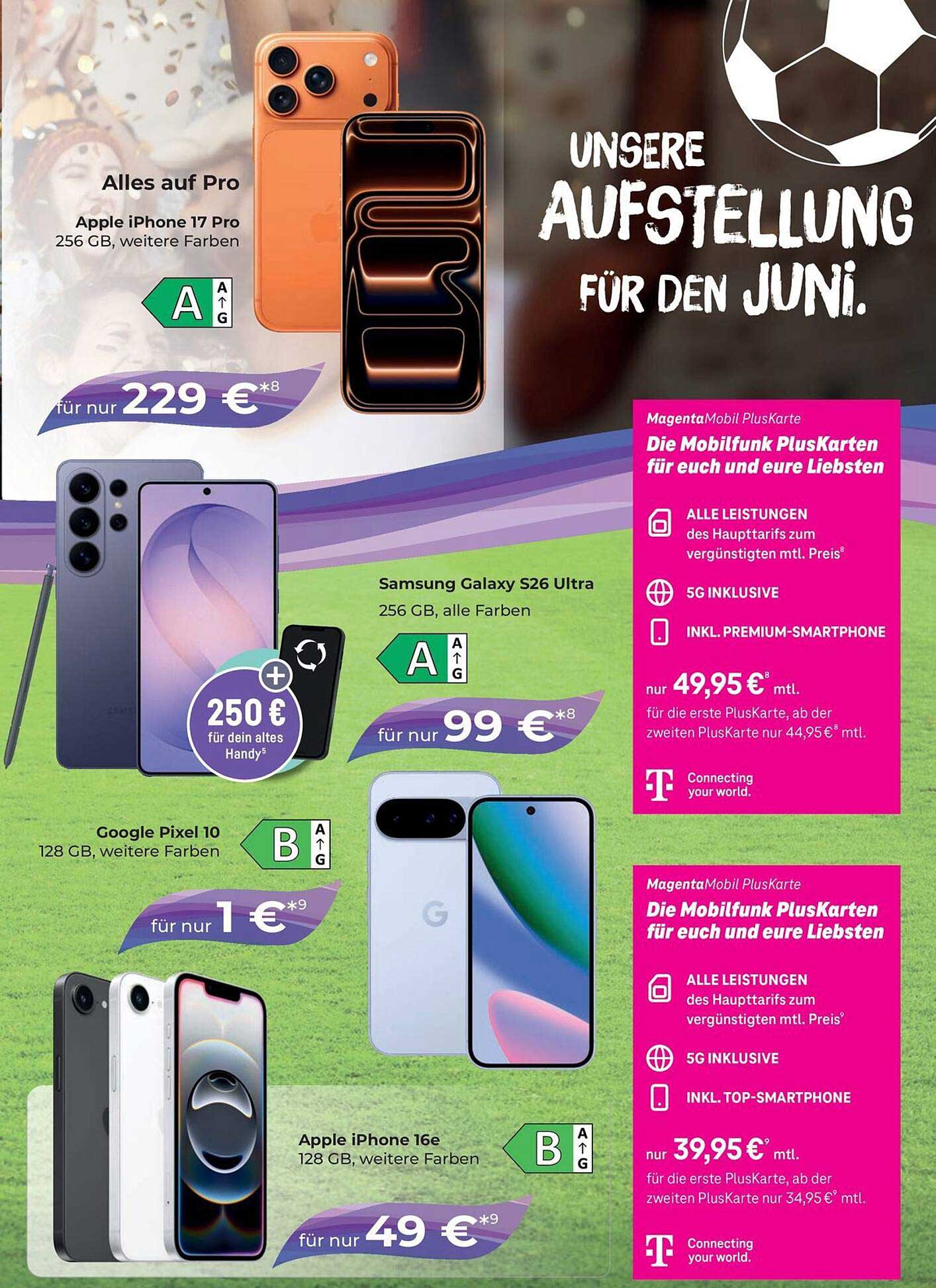 Apple iPhone 17 Pro 256 GB, weitere Farben