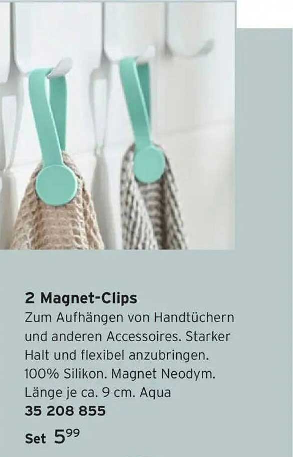 2 Magnet-Clips
