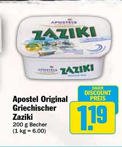 Apostel Original Griechischer Zaziki
