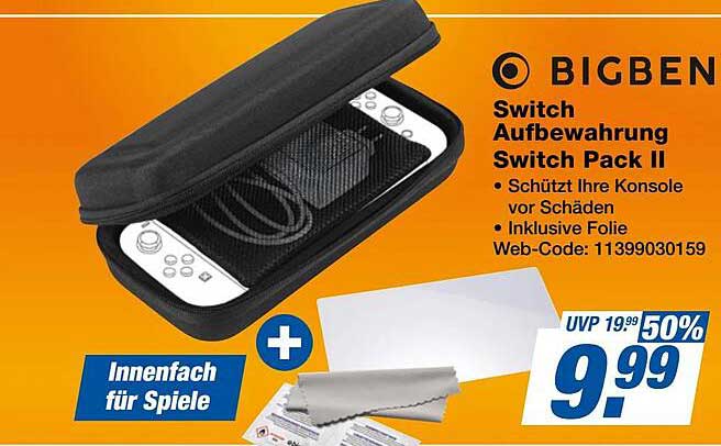 BIGBEN Switch Aufbewahrung Switch Pack II