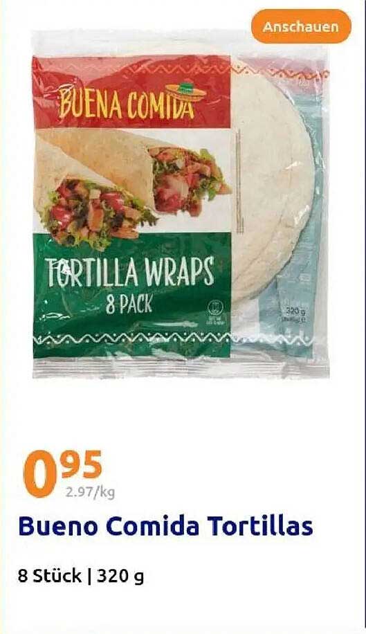 Bueno Comida Tortillas - 8 Stück | 320 g