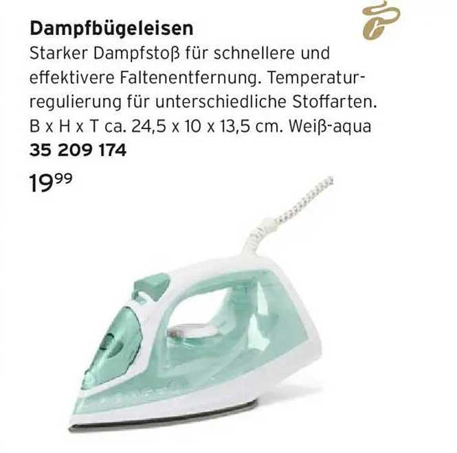 Dampfbügeleisen