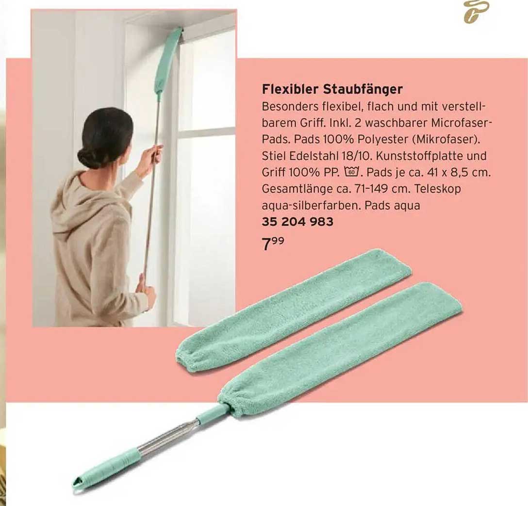 Flexibler Staubfänger