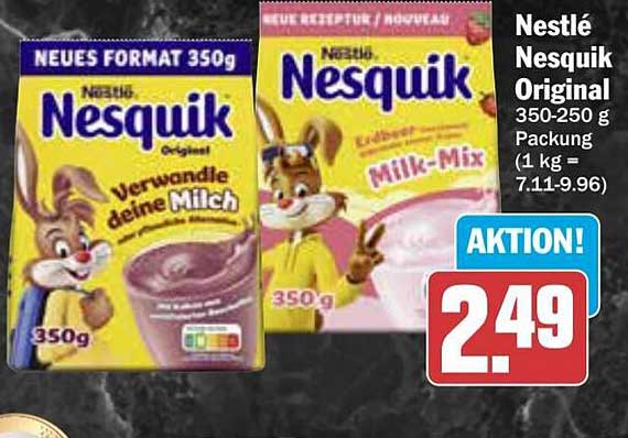Nestlé Nesquik Original 350 g Packung