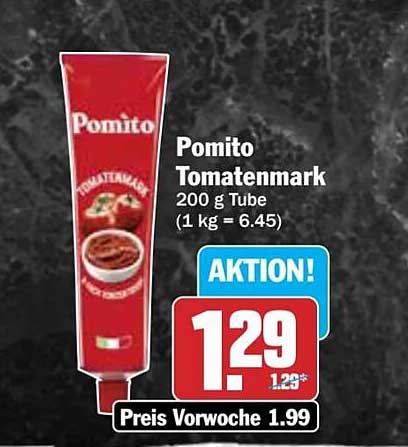 Pomito Tomatenmark 200 g Tube