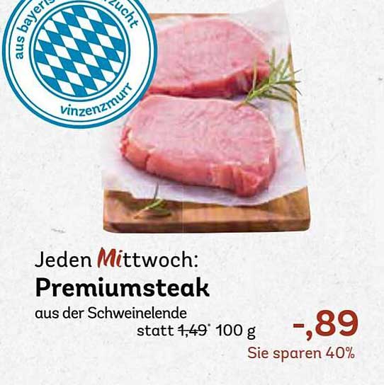 Premiumsteak aus der Schweineleiste