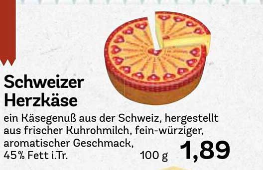 Schweizer Herzkäse