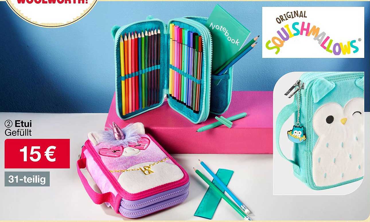 2 Etui Gefüllt 31-teilig für 15 €