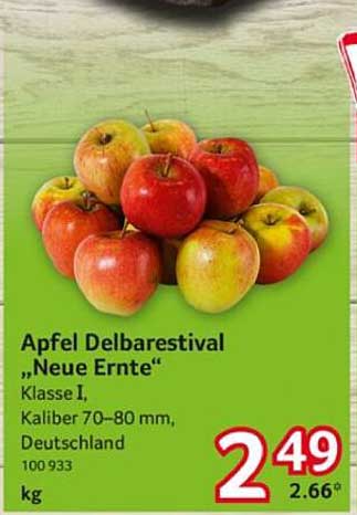 Apfel Delbarestival „Neue Ernte“