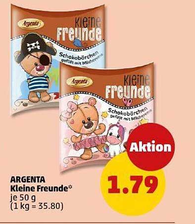 ARGENTA Kleine Freunde Schokobrötchen 50g