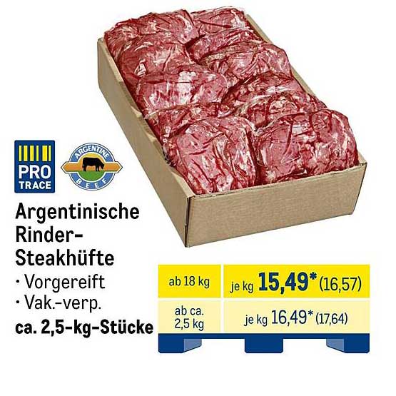 Argentinische Rinder-Steakhüfte
