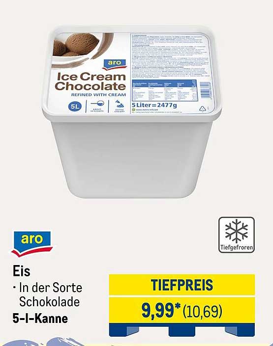 aro Ice Cream Chocolate 5L