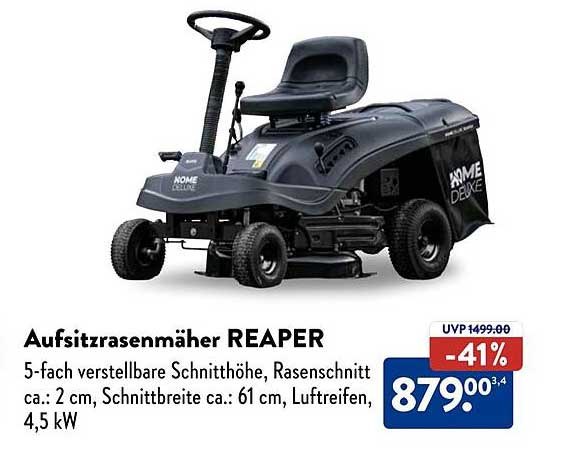 Aufsitzrasenmäher REAPER