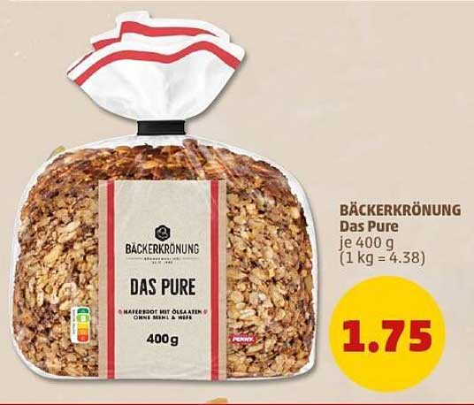 BÄCKERKRÖNUNG Das Pure