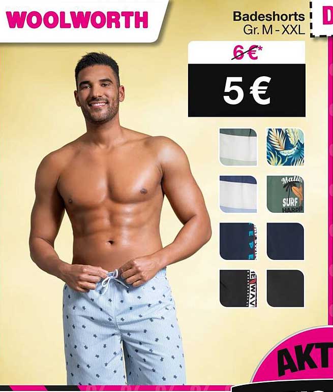 Badeshorts Gr. M-XXL - Ab sofort für 5 €