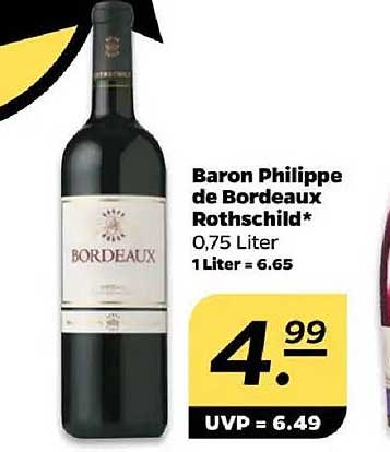 Baron Philippe de Bordeaux Rothschild* 0,75 Liter