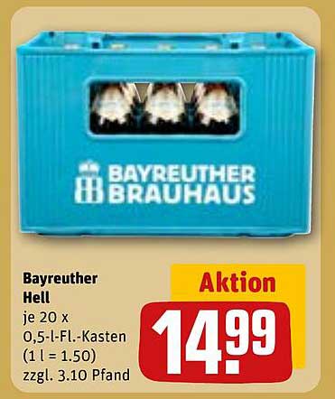 Bayreuther Hell Kästen (20 x 0,5 l)