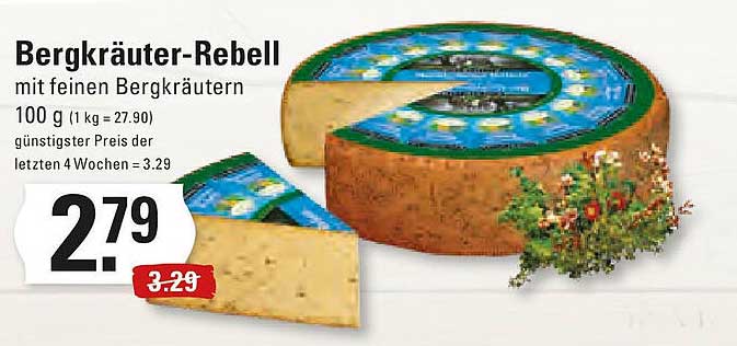 Bergkräuter-Rebell mit feinen Bergkräutern