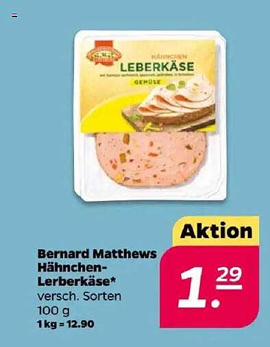 Bernard Matthews Hähnchen-Leberkäse 100 g
