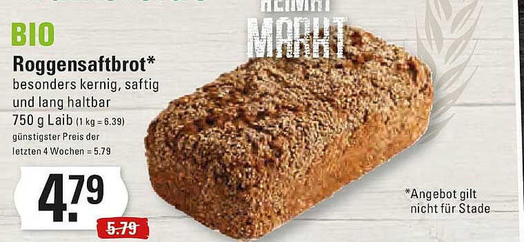 BIO Roggensaftbrot – besonders kernig, saftig und lang haltbar